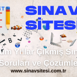 sınav sitesi Türkiye'nin Sınav Sitesi ÖSYM - MEB - KPSS - YKS - TYT- AYT- Ders Notları - Deneme Sınavları - Çıkmış Sorular - PDF İndir