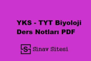 YKS - TYT Felsefe Ders Notları PDF